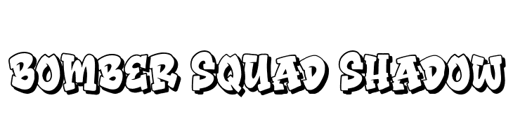 Bomber Squad Shadow  font caratteri gratis