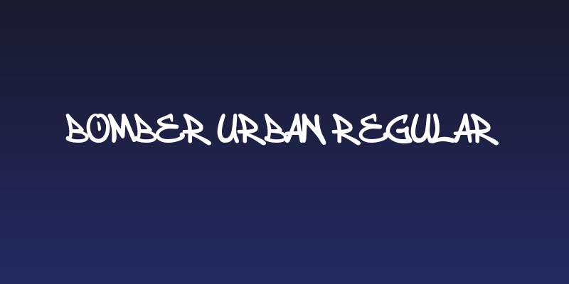 Bomber Urban Regular Social Header