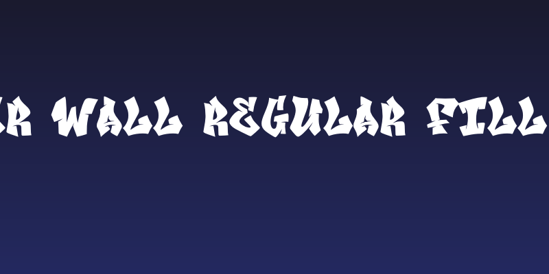 Bomber Wall Regular Fill Demo Social Header