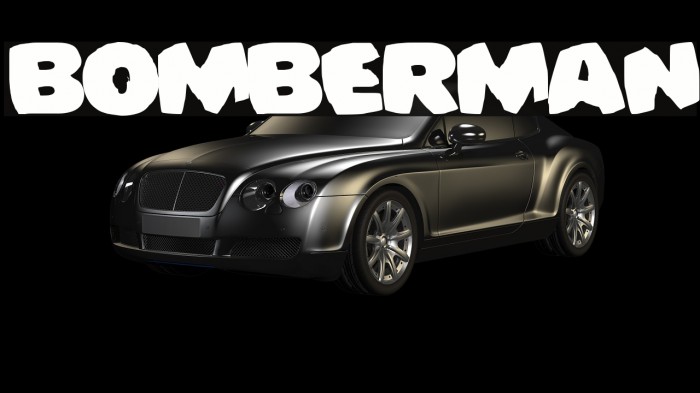 Bomberman Font examples