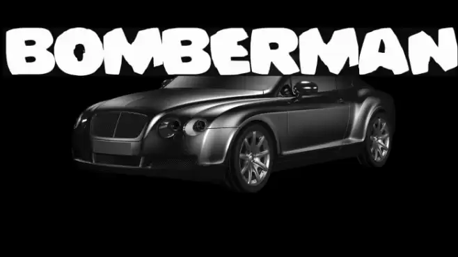 Bomberman Font examples