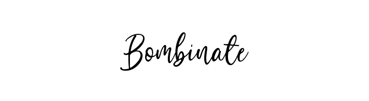Bombinate  baixar fontes gratis