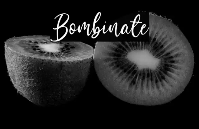 Bombinate Font examples