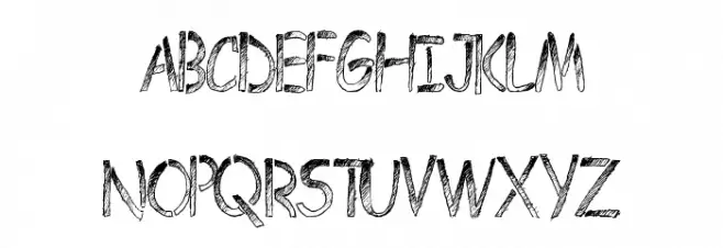 BombingStencil Шрифта ВЕРХНИЙ