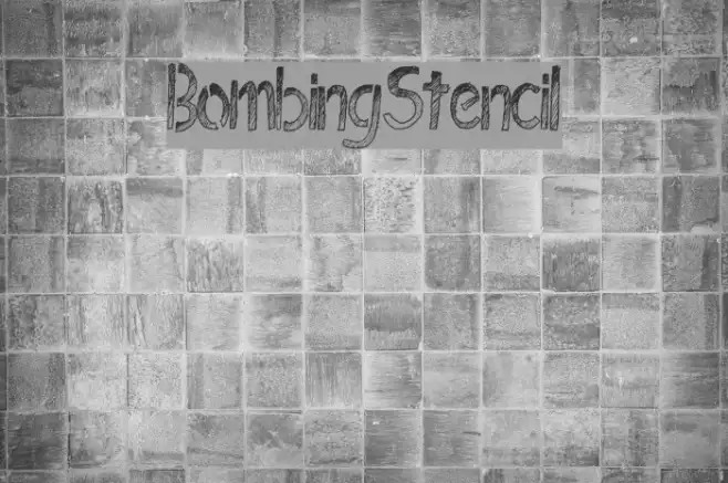 BombingStencil Example 1