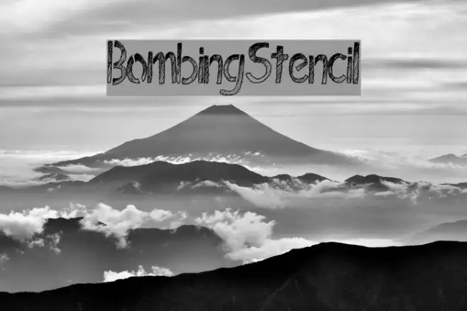 BombingStencil Example 2