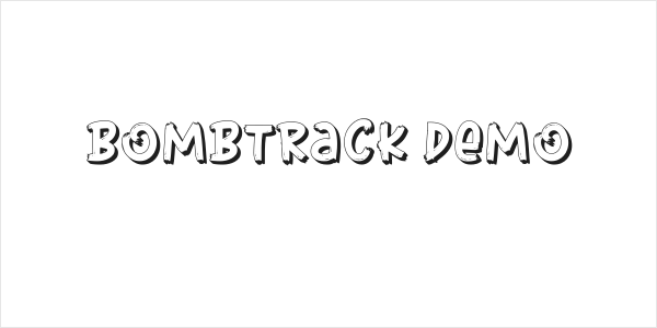 Bombtrack Demo Logo