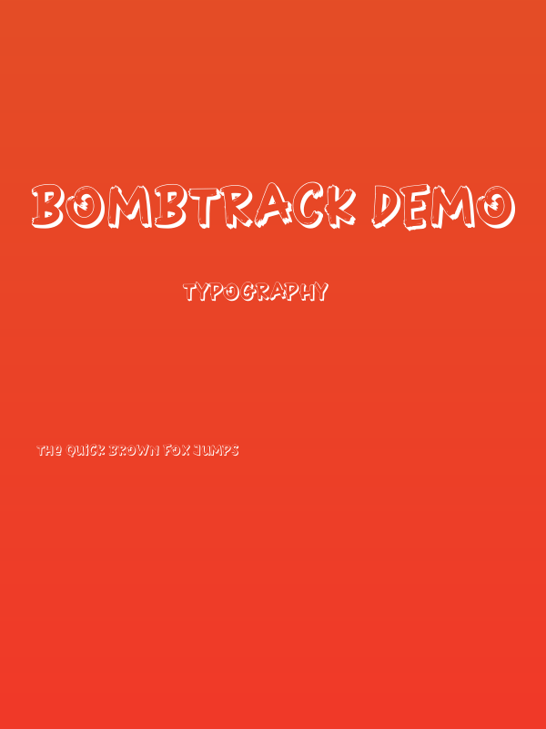 Bombtrack Demo Poster