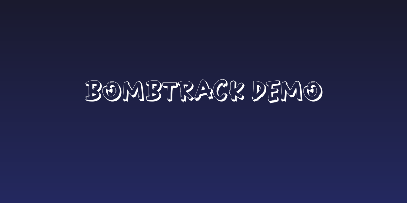 Bombtrack Demo Social Header