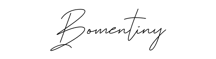 Bomentiny  Descarca Fonturi Gratis