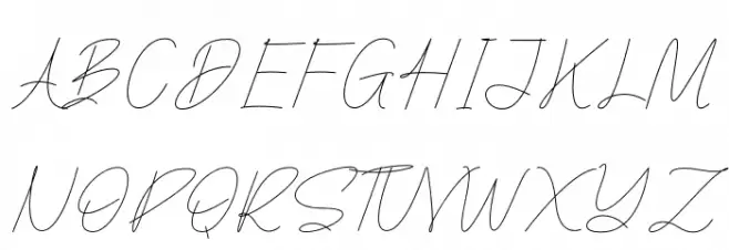 Bomentiny Font UPPERCASE