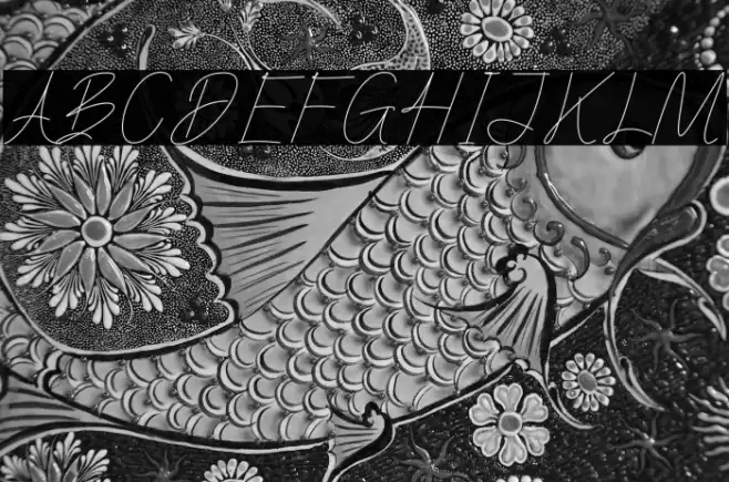 Bomentiny Font examples