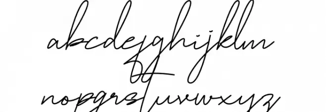 Bomentiny Font LOWERCASE