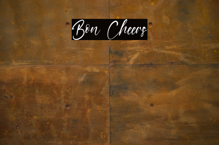 Bon Cheers Example 3