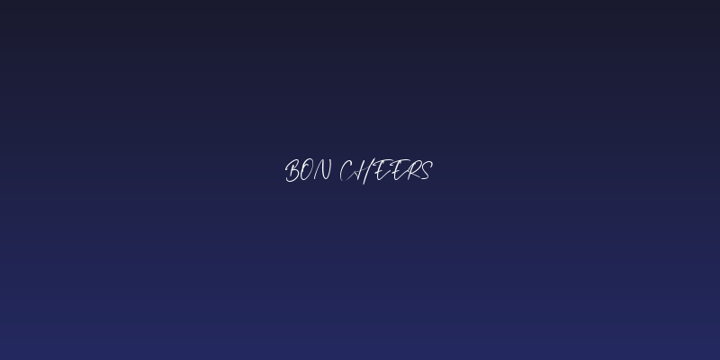 Bon Cheers Social Header