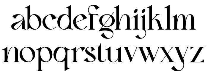BonFoyage DEMO Font LOWERCASE