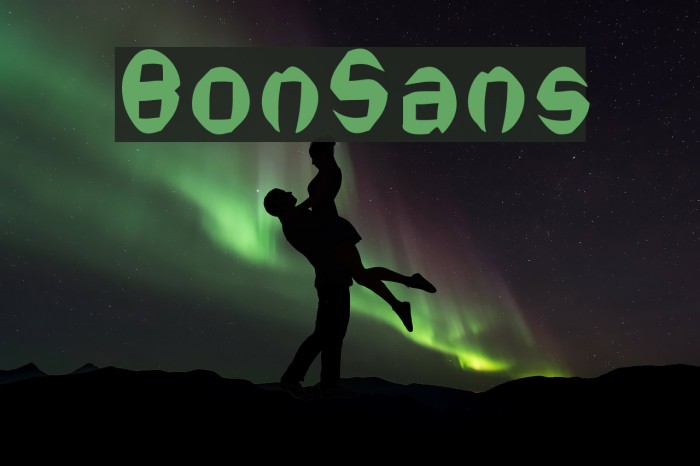 BonSans Example 1