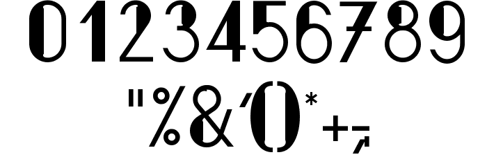 Bonafetti 2 Light Font OTHER CHARS