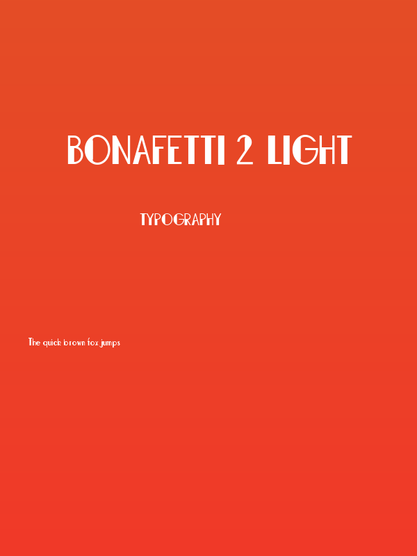 Bonafetti 2 Light Poster