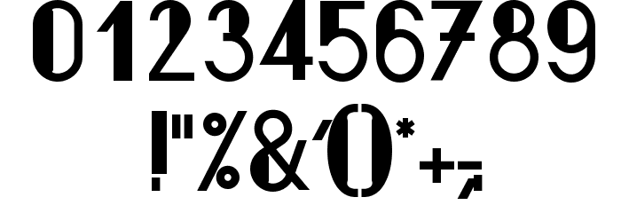 Bonafetti 2 Regular Font OTHER CHARS