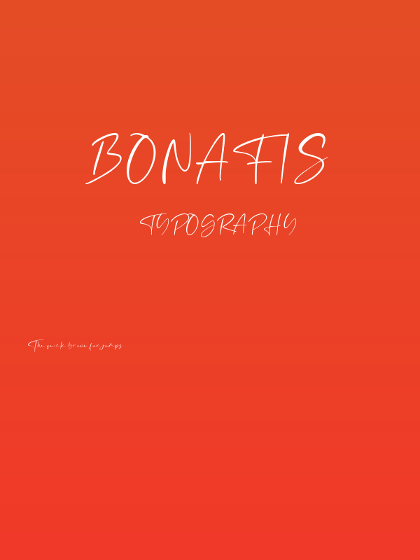 Bonafis Poster