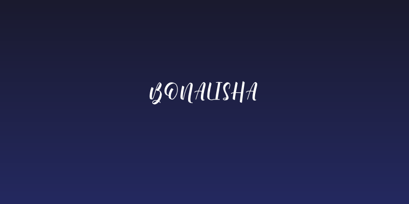 Bonalisha Social Header