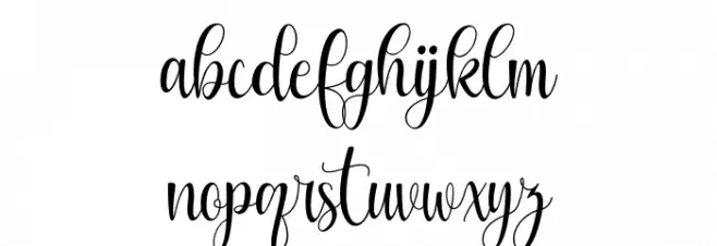 Bonaparte خط أحرف صغيرة