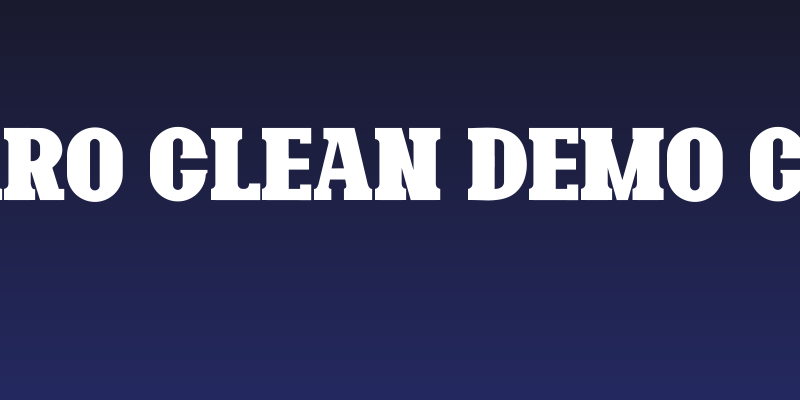 Bonaro Clean Demo Clean Social Header