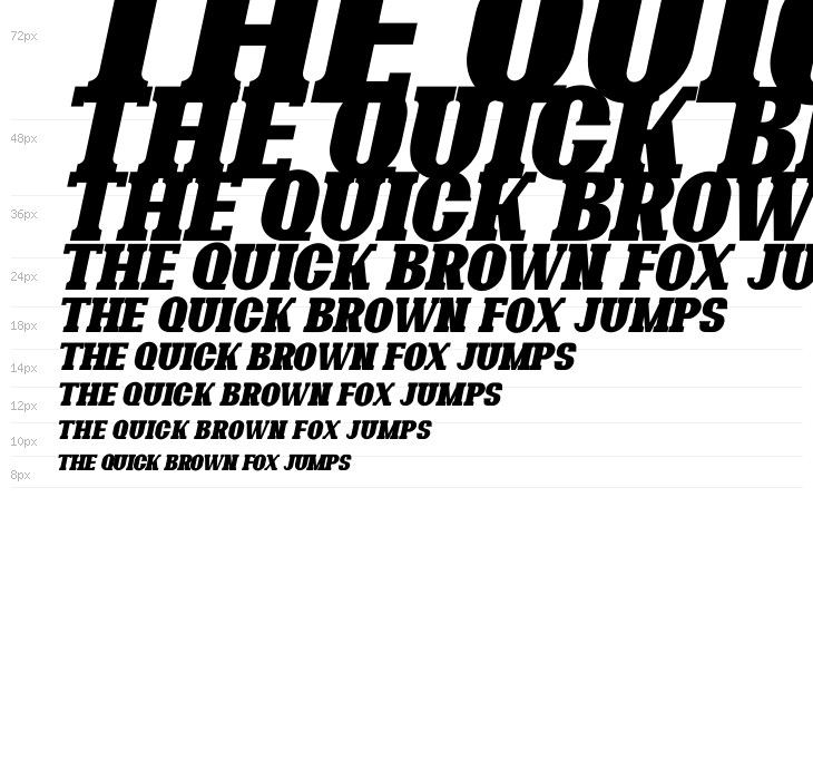 Bonaro Clean Italic Demo Clean Italic Waterfall