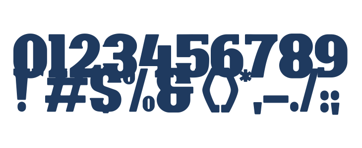 Bonaro Rounded Demo Rounded Other Characters