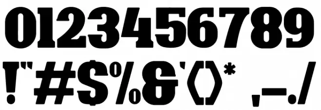 Bonaro Rounded Demo Rounded Font OTHER CHARS