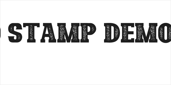 Bonaro Stamp Demo Stamp Logo