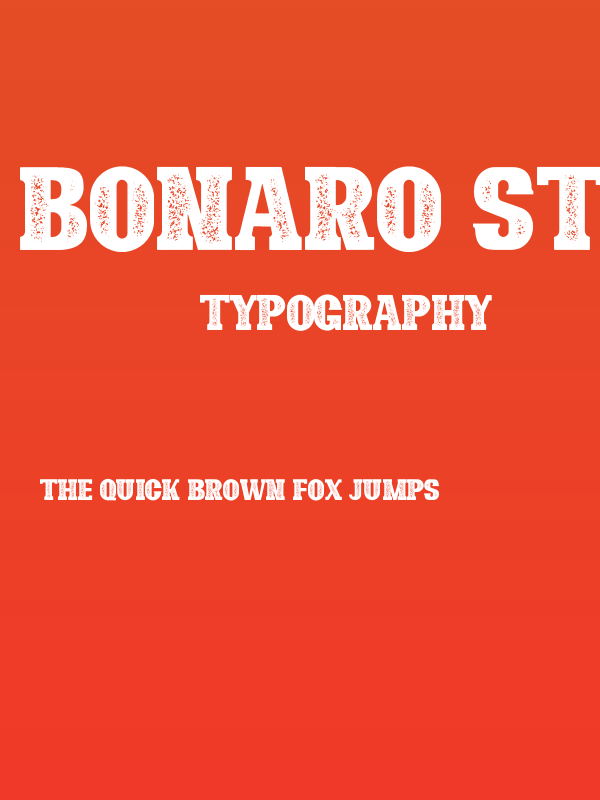 Bonaro Stamp Demo Stamp Poster