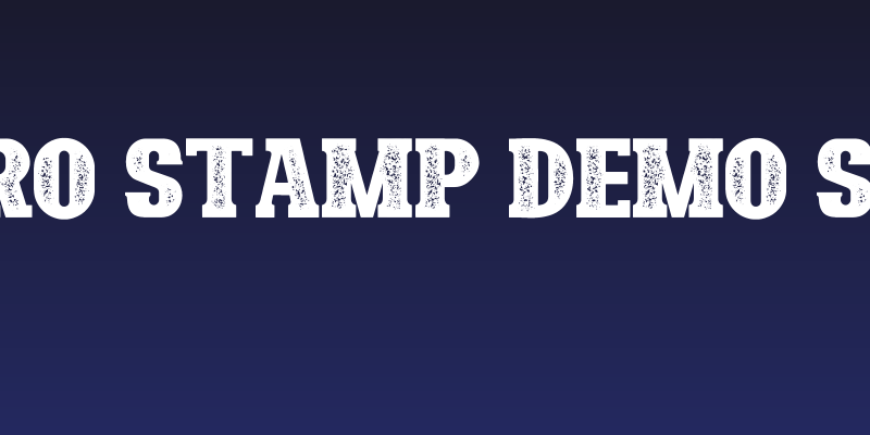 Bonaro Stamp Demo Stamp Social Header
