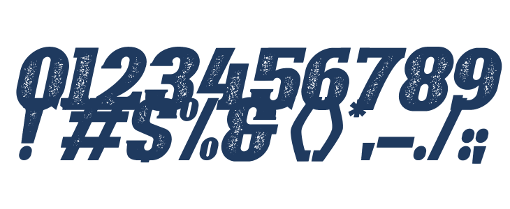 Bonaro Stamp Italic Demo Stamp Italic Other Characters