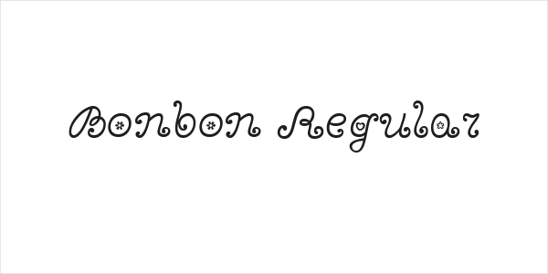 Bonbon Regular Logo