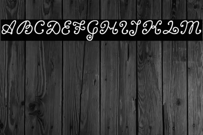 Bonbon Font examples