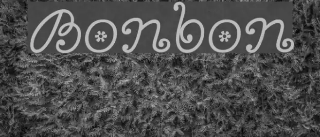 Bonbon Font examples