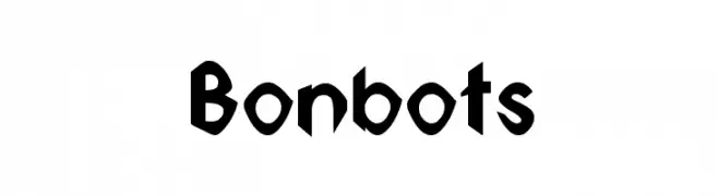 Bonbots  Fuentes Gratis Descargar