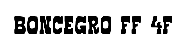 Boncegro FF 4F Fonte