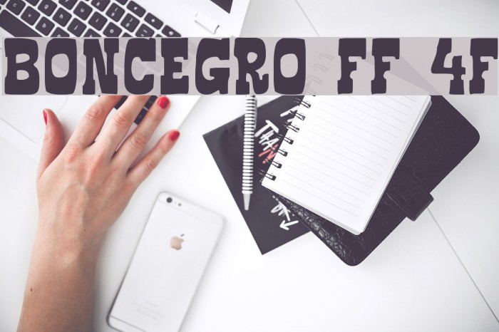 Boncegro FF 4F Fonte examples