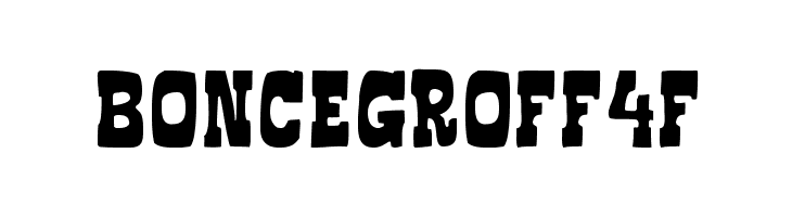 BoncegroFF4F Fonte