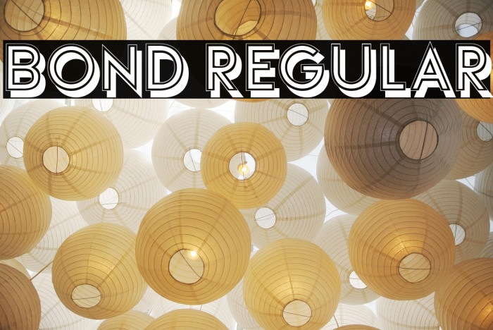 Bond Regular Example 2