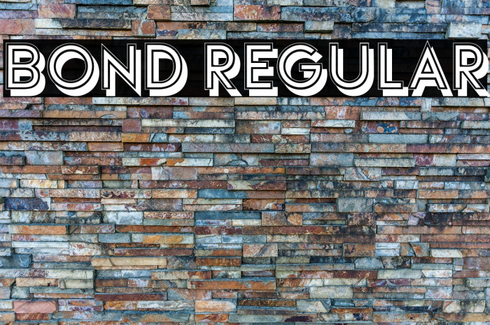 Bond Regular Example 3