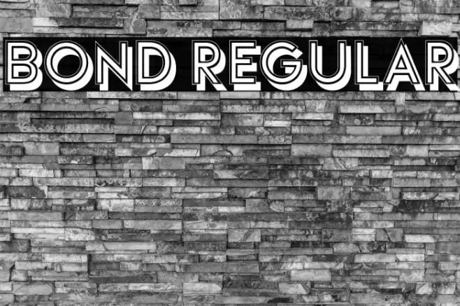 Bond Regular Example 3