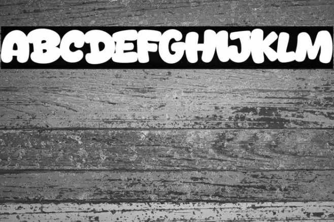 Bond Time フォント examples