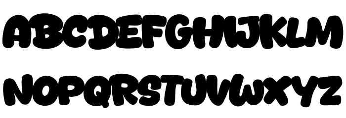 Bond Time Font LOWERCASE