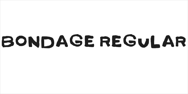 Bondage Regular Logo