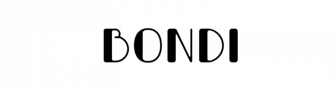 Bondi  Frei Schriftart Herunterladen