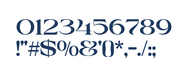 Bondist Regular Other Characters